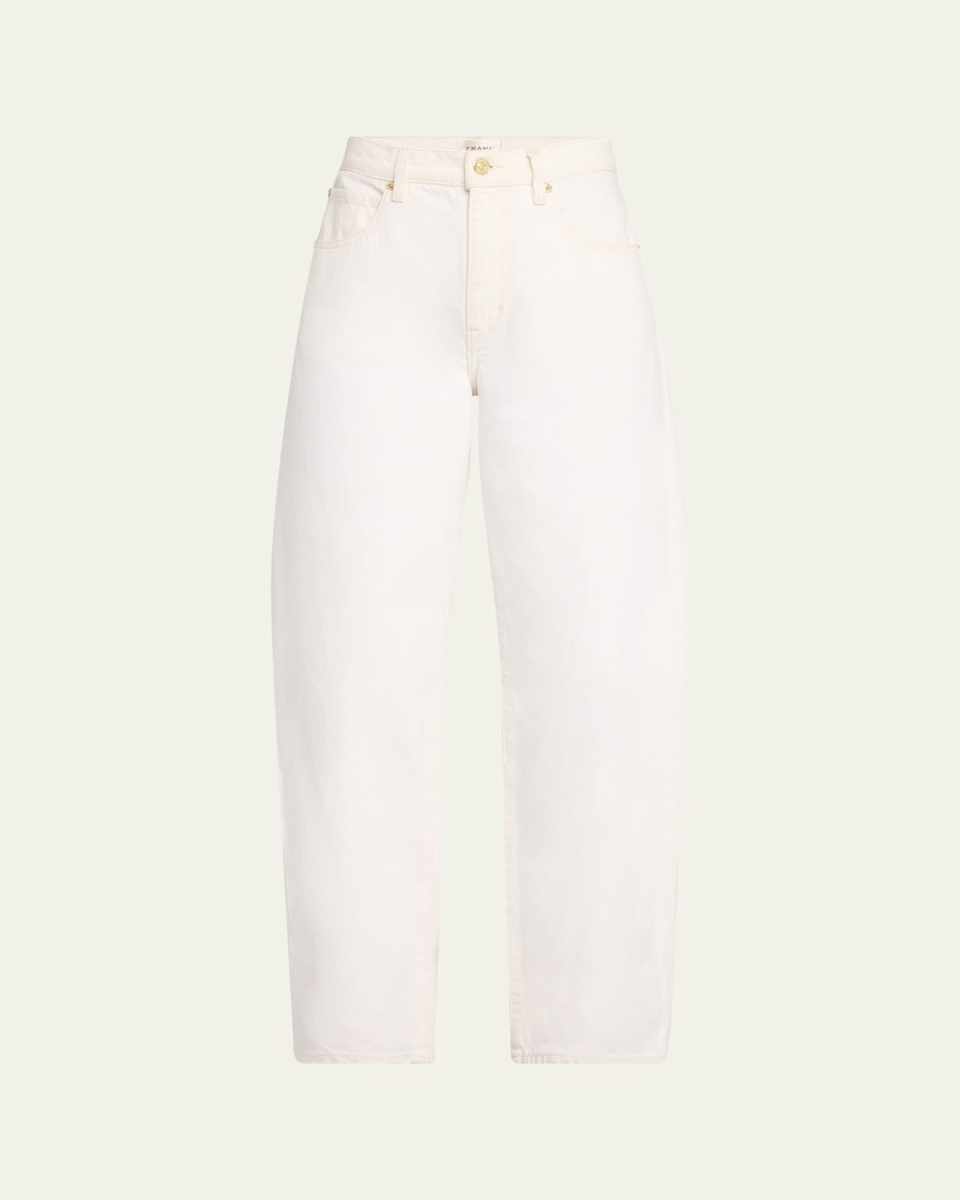 Low Slung Barrel Jeans